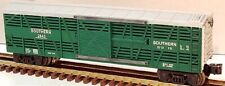 Lionel 26710 Full O Stock Car wCOWSOUNDS DkGreen Silver Top VERY RARE MOB seeOGR picture