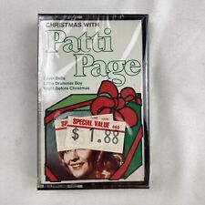 Christmas with Patti Page Cassette Tape SEALED picture