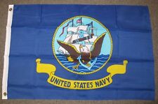 U.S. NAVY FLAG 2X3 FEET ARMED FORCES MILITARY USN 2'X3' F704 picture