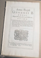 [Alcohol] 1728 King George II: An Act for continuing the duties upon malt, mum.. picture
