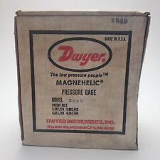 DWYER 2002 MAGNEHELIC DIFFERENTIAL PRESSURE GAUGE, NEW R849 picture