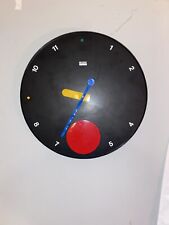 REXITE 987 Vintage Wall Clock  Contrattempo Retro Junghans 1980’s Italy WORKING picture