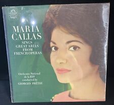 Maria Callas Sings Great Arias From French Operas Sealed New Angel Records 35882 picture