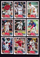 Boston Red Sox (35 Cards) Team Set - 2023 Topps Series 1 & Series 2 & Update picture