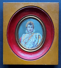 According to François GERARD, miniature of Napoleon I in signed coronation dress, 19th picture