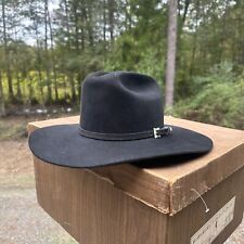 Resistol 4X Self Conforming Black Cowboy Size 7 Yellowstone picture