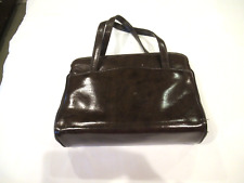 Gail Gibson brown leather purse, vintage, made in USA picture