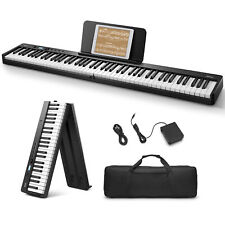 Eastar EP-10 Folding Digital Piano Keyboard Bluetooth 88 Velocity-Sensitive Key picture
