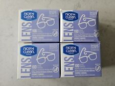 Nice N Clean Lense Wipes New Lot Of 4 (400 Total) picture