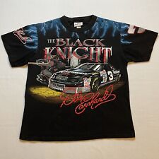 VTG Dale Earnhardt The Black Knight T Shirt Men’s L Single Stitch Made In USA picture