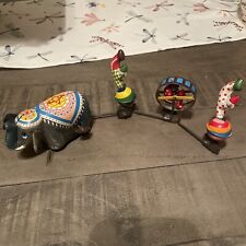 TPS CIRCUS PARADE TIN WIND UP TOY 1950s JAPAN WORKS picture