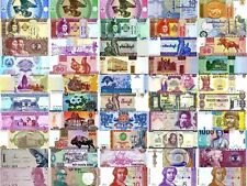 World Currency  - Uncirculated Banknote Set - Lot of 50 picture