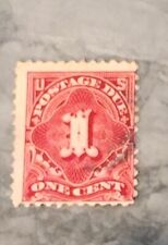  V. Rare 1894-J29 Postage Stamp. Vermilion Used. Very Light Cancellation picture