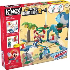 K'NEX Super Mario Bros 2 Beach Building Set 161 Pieces Limited Edition #38624 picture