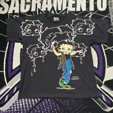 Vintage 1994 Betty Boop AOP Double Sided Graffiti T Shirt picture