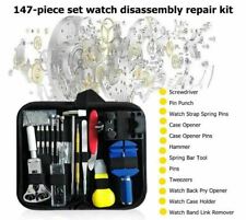 147 pcs Watch Repair Kit Watchmaker Back Case Remover Opener Link Pin Spring Bar picture