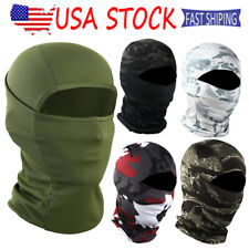 Tactical Balaclava Camo Face Mask UV Protection Ski Sun Hood Cover for Men Women picture