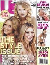Us Weekly Magazine Taylor Swift Hillary Duff Lauren Conrad Paul Newman 2008 picture