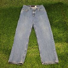 Vintage LEVIS SilverTab Relaxed Baggy Jeans 31x30 (34x32) Faded Stonewash Y2K picture