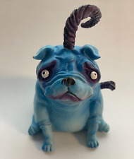 Pug Figurine Hand Painted Pug Statue Zombie Pugs - READ Details picture
