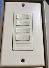 Leviton 6319-4A Area Electronic Controls Controller Ivory 3 On/Off 1 All On/Off picture