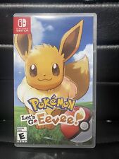 Pokemon Let's Go Eevee CIB (Nintendo Switch, 2018) Tested & Working picture