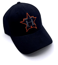 HOUSTON ASTROS BLACK HAT MVP AUTHENTIC MLB BASEBALL TEAM ADJUSTABLE CAP NEW picture
