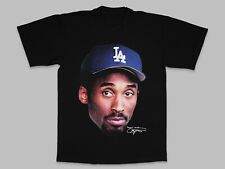 Kobe Bryant LA Dodgers Halftone Vintage Look Tshirt. High quality Tshirt. picture