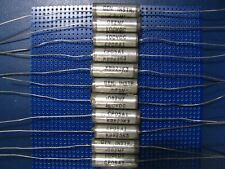VINTAGE PAPER IN OIL CAPACITOR, 0.082UF/100V GENERAL INSTRUMENTS,10PCS LOT picture