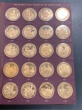 FRANKLIN MINT HISTORY OF THE UNITED STATES SP EDITION BRONZE PROOF SET 96 COINS picture