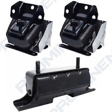 3PC Front Engine & Trans Mounts Set for 07-14 Chevrolet GMC Cadillac Auto Trans picture