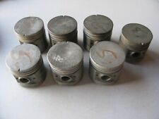 Vintage Fomoco EBU-6110A Engine Pistons 7 Pcs fits 1930's Ford picture