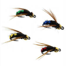 40pcs/Lot Fly Fishing Lures Flies Dry Wet Artificial Bait Hook Trout Bass Tackle picture