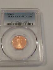 2006 -S PROOF LINCOLN CENT PCGS PR70RD DCAM  picture