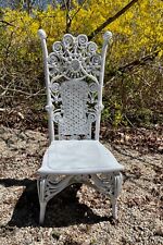 Victorian Wicker Fancy Chair c1890 Attributed to Heywood Wakefield picture