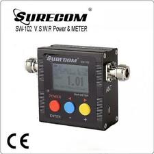 Surecom SW102 VSWR Power Meter 125-525MHz N-J SL16 RF Watt Frequency Counter picture