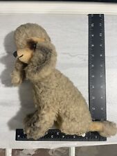 Vintage Kamar Gray/Tan Curly Hair Poodle Japan 9.5” Realistic picture