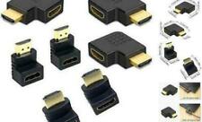 4K HDMI Adapter 90 degree Right Angle Male to Female Type Port up Angled adaptor picture