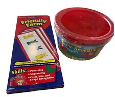 Learning Resources Friendly Farm Animal Counters 72 Ct BONUS Activity Cards NEW picture