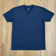 True Classic Premium * V NECK * Tee T Shirt NAVY BLUE  Men's EXTRA LARGE XL picture