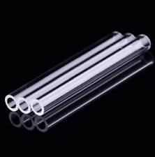 (25 Pack) 4 Inch Clear Pyrex Glass Blowing Tube 12mm OD 8mm ID 2mm Thick Wall picture