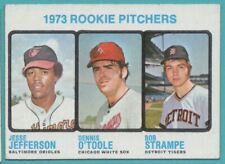 1973 Topps Rookie Pitchers - Jesse Jefferson/Dennis O'Toole/Bob Strampe RC picture