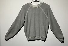 The Great Women's Crew Neck Gray Pullover Sweater size 2 picture