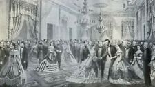 1905 Social Life in the White House illustrated picture