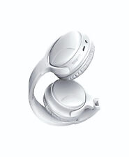 BROOKSTONE Wireless Headphones Bluetooth Rechargeable Studio HD White $80 - NIB picture