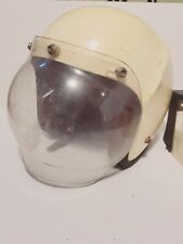 Vintage Lear Siegler S-80-72 Spoiler Military Flight Motorcycle Helmet 70s picture
