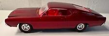 1968 Ford Torino GT 2 Door Hardtop 1/25 Scale Built Model Candy Apple Red picture