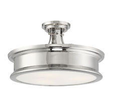 Watkins 3 Light Ceiling Light in Polished Nickel by Savoy House - 6-134-3-109 picture