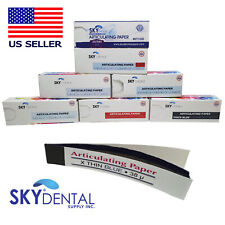 Dental Articulating Paper Thick / Thin / X-Thin / XX-T Sheets 144/Box picture