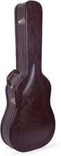 Crossrock Acoustic Dreadnought Guitar Case, Vintage Arch-top Wooden Hardshell picture